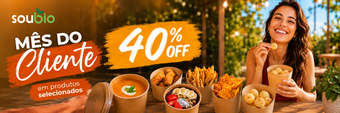 Promoção-40% de desconto